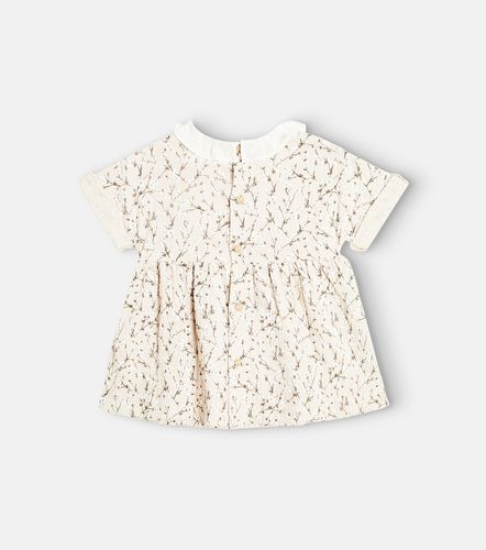Bebé - vestido de algodón floral - Il Gufo - Modalova