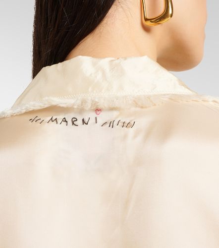 Marni Camisa de satén estampada - Marni - Modalova