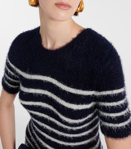 Abito midi Helen in seta e cashmere a righe - Khaite - Modalova