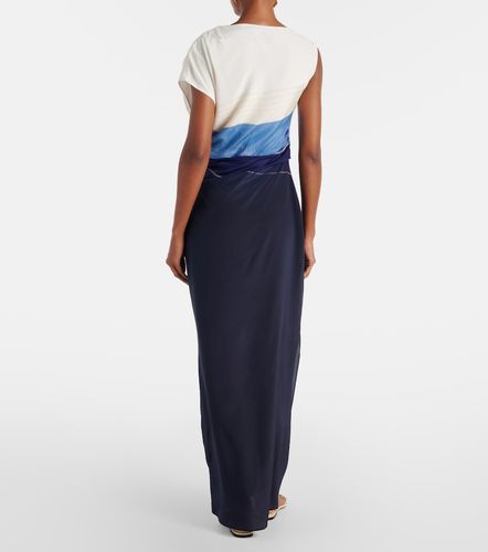 Vestido largo Mariner de seda estampado - SIR - Modalova
