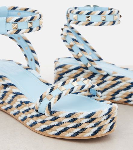 Rockstud Torchon espadrille sandals - Valentino Garavani - Modalova