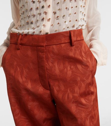 Pantaloni regular in jacquard - Dries Van Noten - Modalova
