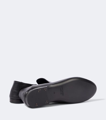 Alain leather slippers - Saint Laurent - Modalova