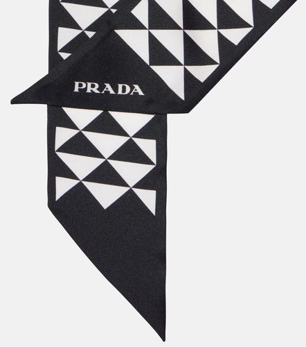 Prada Printed silk twill scarf - Prada - Modalova