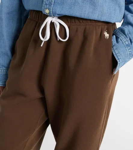 Cotton-blend jersey sweatpants - Polo Ralph Lauren - Modalova