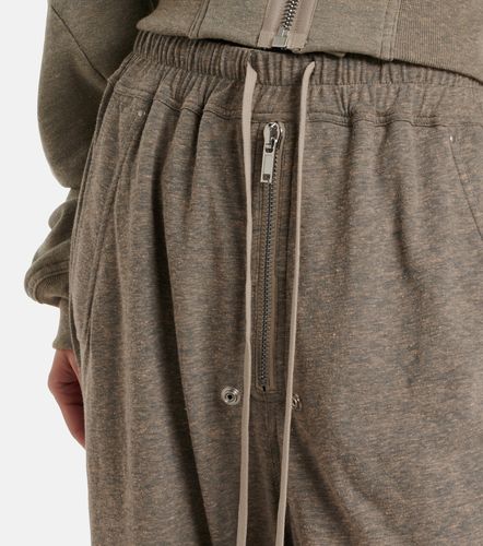 Cotton-blend jersey sweatpants - Rick Owens - Modalova