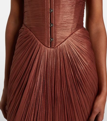 Susie silk bustier gown - Maria Lucia Hohan - Modalova