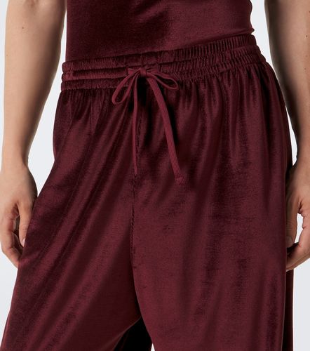 Gucci Silk-blend jersey sweatpants - Gucci - Modalova