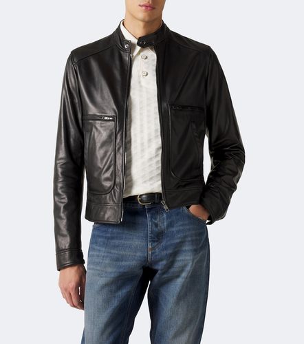Dolce&Gabbana Leather jacket - Dolce&Gabbana - Modalova