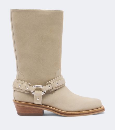 Rabanne Suede biker boots - Rabanne - Modalova