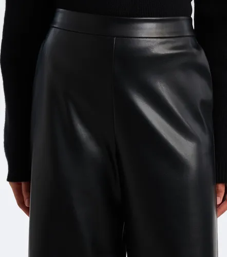Coated jersey straight pants - 'S Max Mara - Modalova