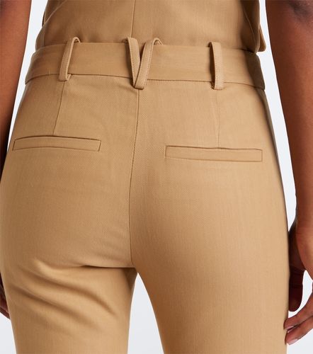 Pantalones flared Corbette de sarga - Veronica Beard - Modalova