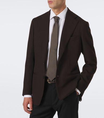 Zegna Cravatta in seta jacquard - Zegna - Modalova