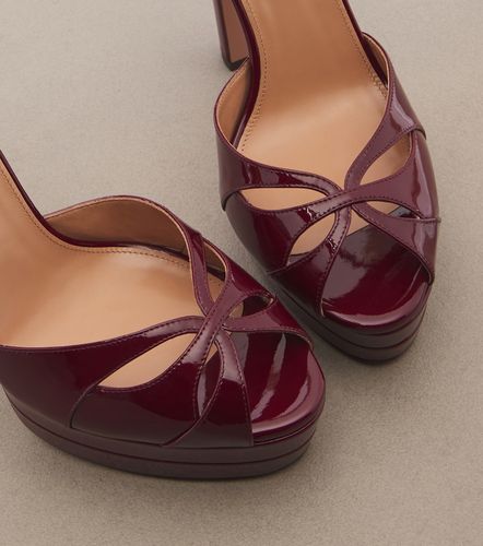 Moves patent leather platform sandals - Aquazzura - Modalova
