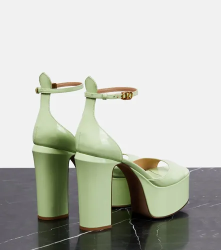 VLogo patent leather platform sandals - Valentino Garavani - Modalova