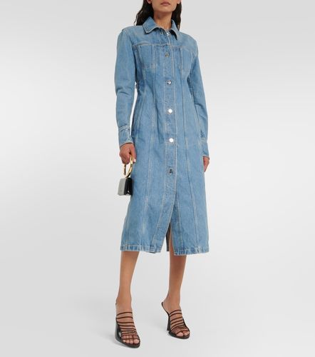 Ferragamo Abito midi di jeans - Ferragamo - Modalova