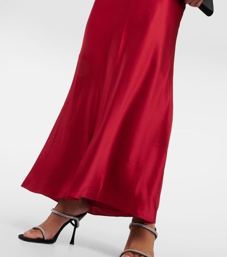 Gonna lunga in satin di seta - The Sei - Modalova