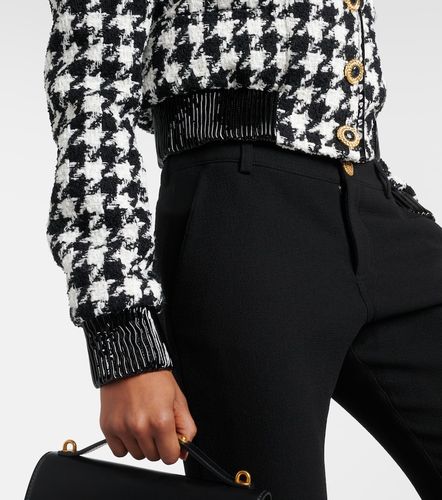 Balmain Houndstooth tweed jacket - Balmain - Modalova