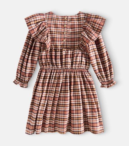 Vestido Alice de franela de algodón a cuadros - C'era Una Volta - Modalova