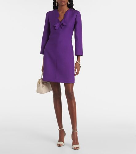 Minikleid aus Crepe Couture mit Bogenkante - Valentino Garavani - Modalova