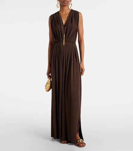 Pleated gathered maxi dress - Max Mara - Modalova
