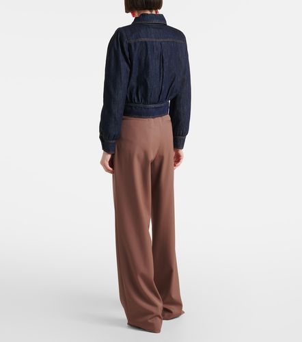 Cropped denim jacket - Dries Van Noten - Modalova