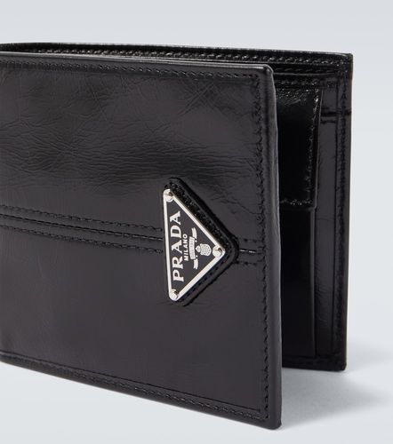 Prada Cartera de piel con logo - Prada - Modalova