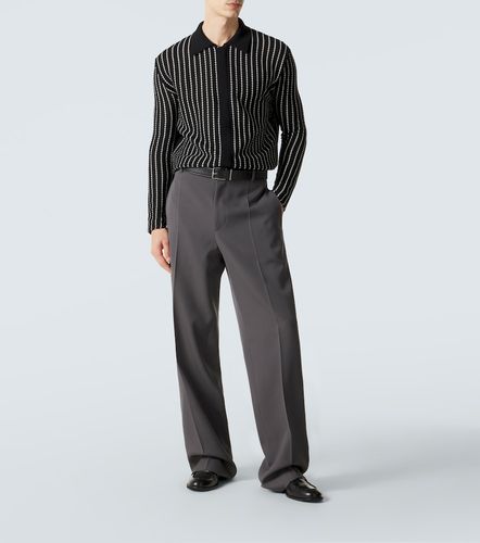 Pantaloni a gamba larga in lana - Jil Sander - Modalova