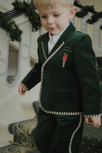 Konges Sløjd Pantalones de traje Rocky de terciopelo de algodón - Konges Slojd - Modalova