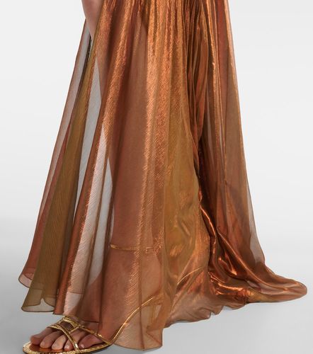 Abito lungo in seta con cut-out - Maria Lucia Hohan - Modalova