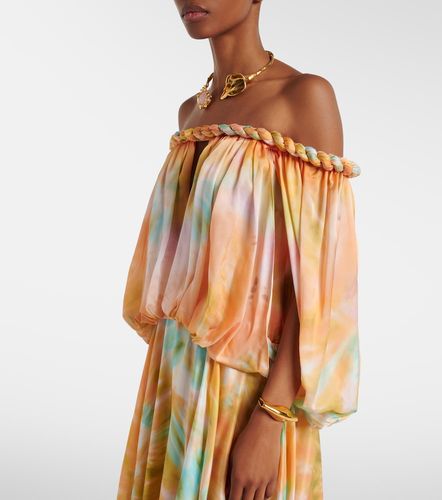 Abito lungo Luna in chiffon di seta - Zimmermann - Modalova