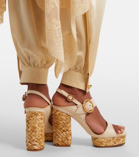 Talia leather slingback sandals - Zimmermann - Modalova