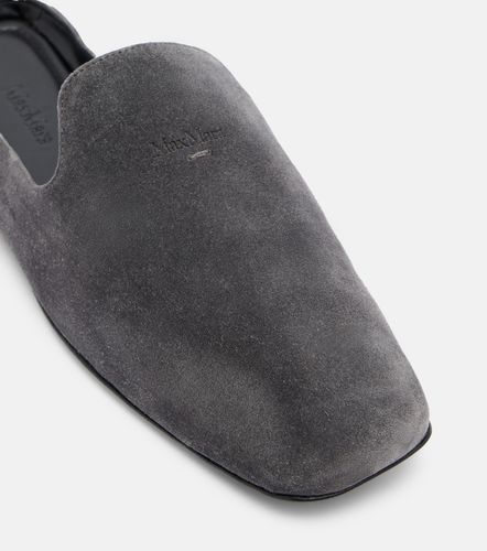 Max Mara Logo suede mules - Max Mara - Modalova