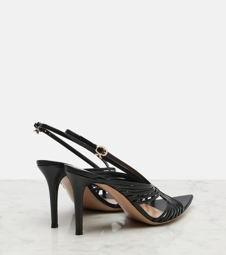 Slingback-Sandalen aus Leder - Gianvito Rossi - Modalova