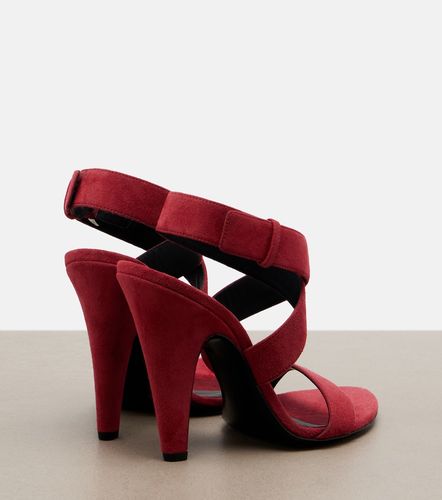 Alaia Cone suede slingback sandals - Alaia - Modalova