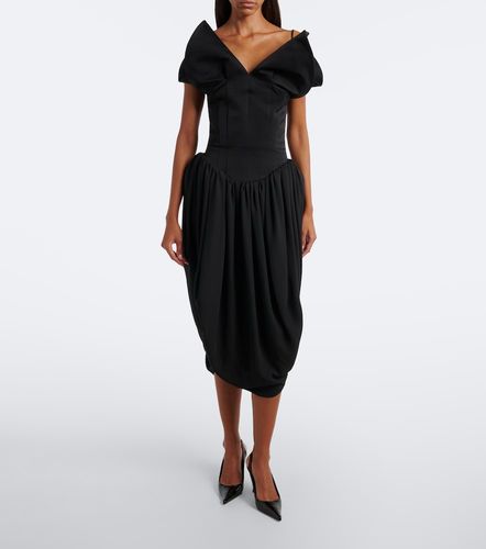 Vestido corsé de algodón y seda - Magda Butrym - Modalova