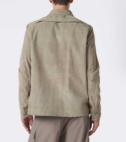 Rick Owens Giacca Brad in suede - Rick Owens - Modalova