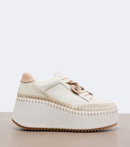 Chloé Zapatillas con plataforma Nama de piel - Chloe - Modalova