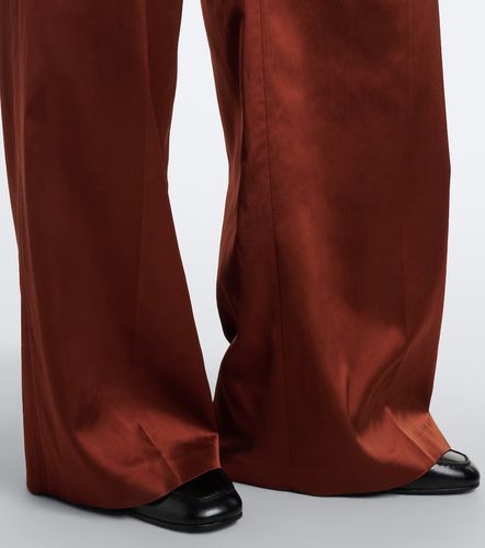 Weite Hose aus Satin - Dries Van Noten - Modalova