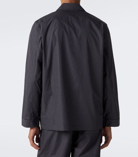 Camisa de pijama de algodón a cuadros - CDLP - Modalova