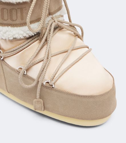 Icon Low Pearly Plus satin snow boots - Moon Boot - Modalova