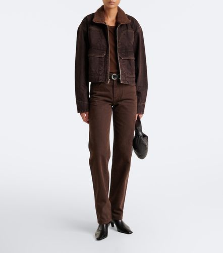 Giacca di jeans Atlas Worker con shearling - SLVRLAKE - Modalova