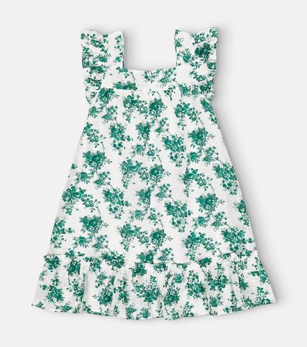 Vestido de algodón estampado con volante - Tartine et Chocolat - Modalova