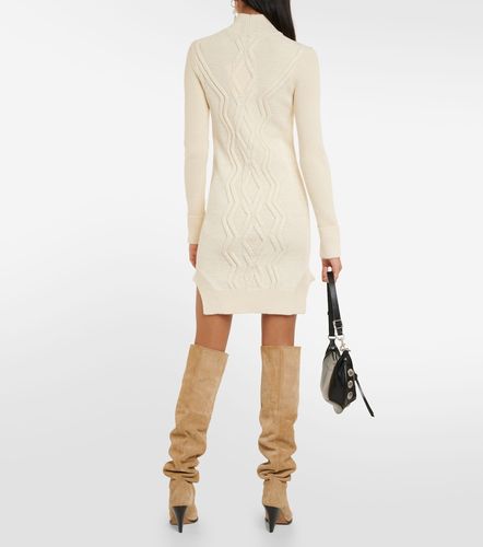 Atina cable-knit wool-blend minidress - Isabel Marant - Modalova