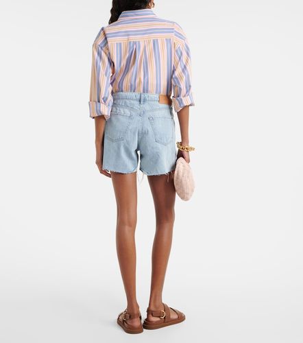 Monroe high-rise denim shorts - 7 For All Mankind - Modalova