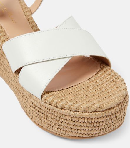 Gianvito Rossi Suede wedge sandals - Gianvito Rossi - Modalova