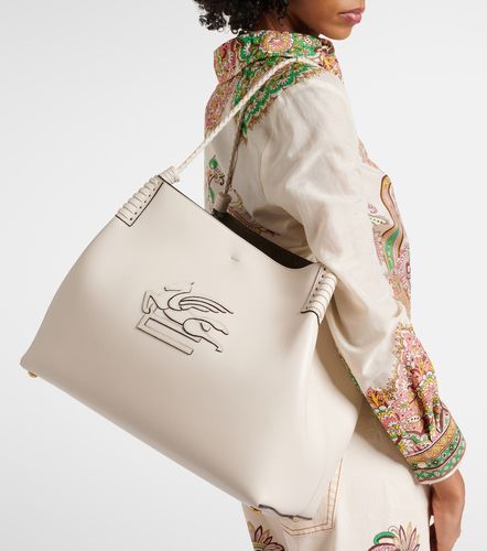 Etro Libra Large leather tote bag - Etro - Modalova