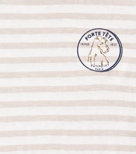 Camiseta Eidan de jersey de algodón a rayas - Bonpoint - Modalova