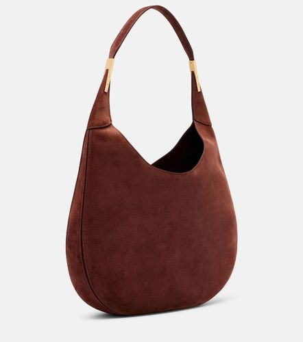 Florence Medium suede shoulder bag - Savette - Modalova