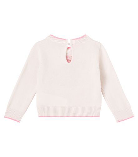 Bebé - jersey de algodón y lana en intarsia - Monnalisa - Modalova
